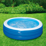 Inflatable 7.5-ft x 22-in Deep Round Family Pool with Cover