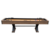 Excalibur 9-ft Shuffleboard Table - Driftwood Finish