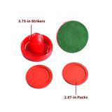 Air Hockey 3.75-in Strikers and 2.87-in Pucks - Red