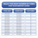 Double Water Tube for Winter Pool Cover