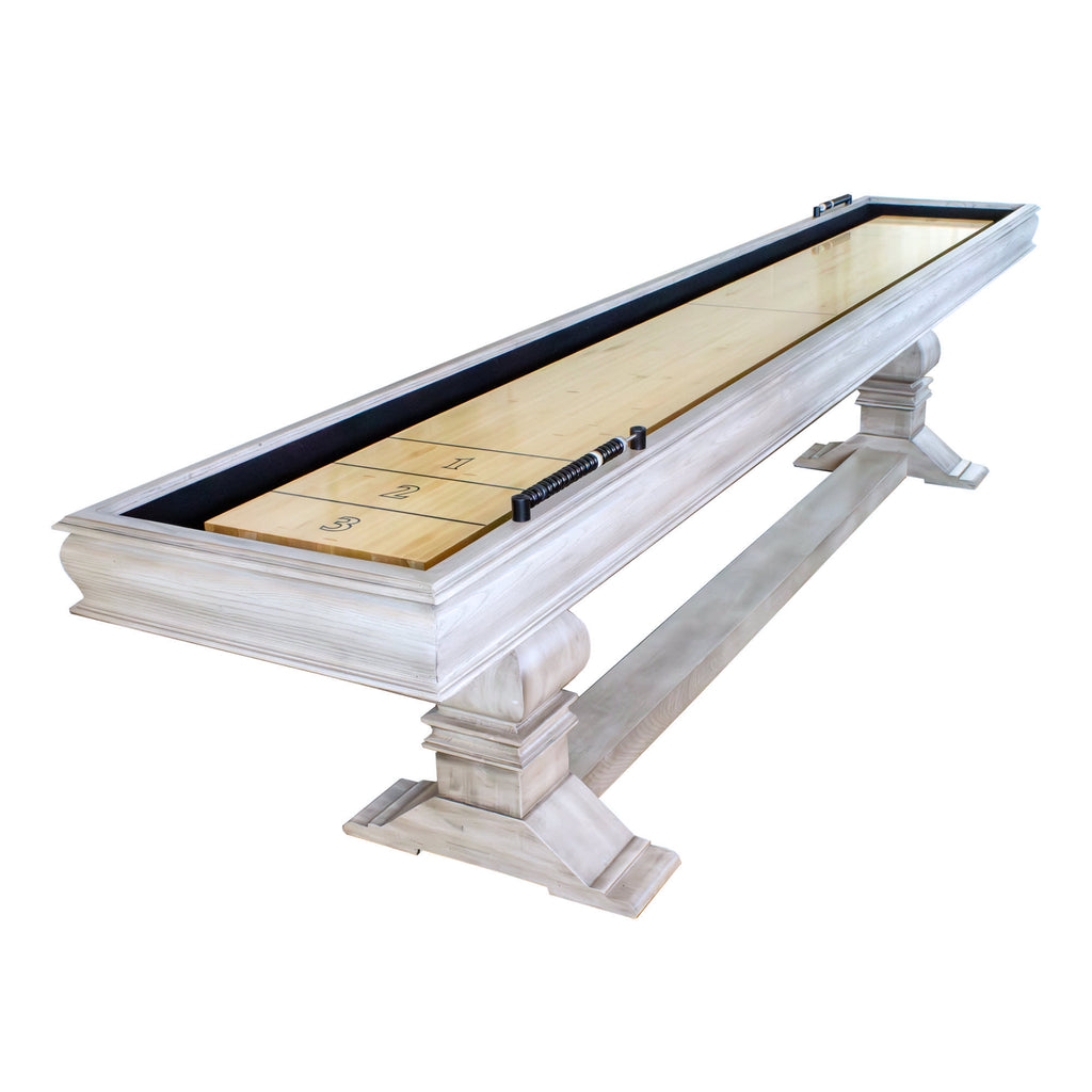 Montecito 12-ft Shuffleboard Table - Driftwood Finish