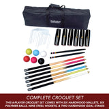 Deluxe Croquet  6-Player Set