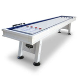 Crestline 12-ft Outdoor Shuffleboard Table - White