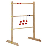 Solid Wood Ladder Toss Game Set