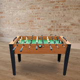 Hurricane 54-Inch Foosball Table with Light Cherry Finish, Analog Scoring and Accessories