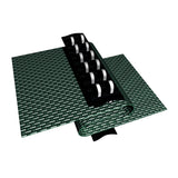 18-Year Mesh In-Ground Pool Safety Cover with Step Section - Green