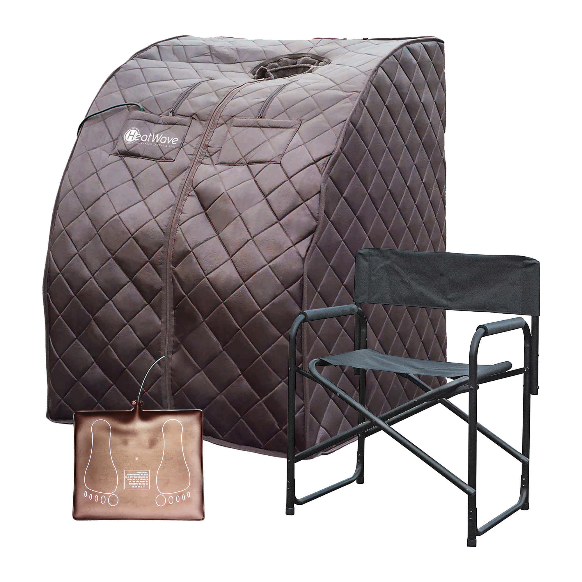 Harmony Deluxe Oversized Portable Sauna – Blue Wave Products