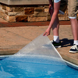 14-mil Solar Blanket for Rectangular In-Ground Pools - Clear