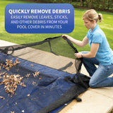 Leaf Net In-Ground Pool Cover