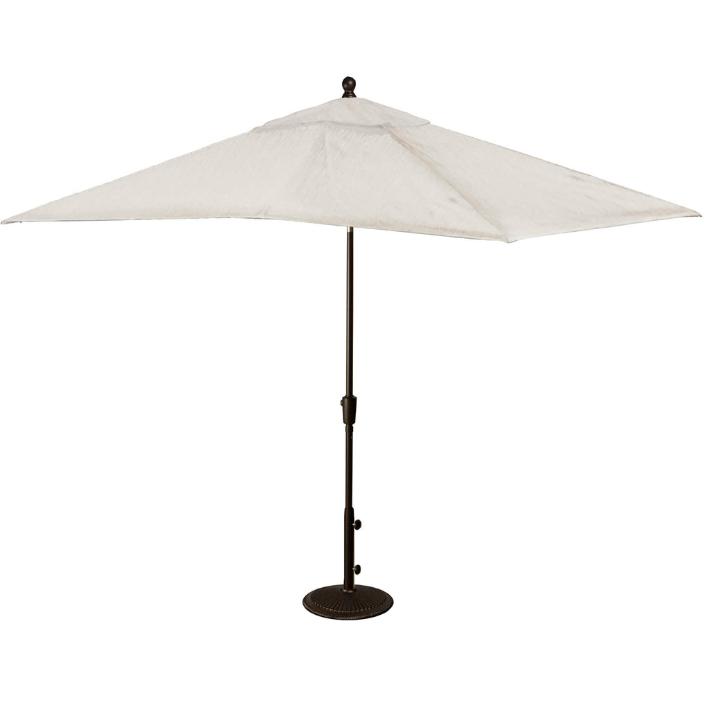 8 x 10 rectangular patio umbrella Caspian 8-ft x 10-ft Rectangular Market Umbrella with Olefin Canopy – Blue Wave Products