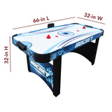 Enforcer 66-in Air Hockey Table with LED Scoring