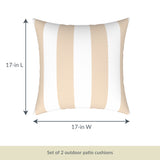 Outdoor Throw Pillow