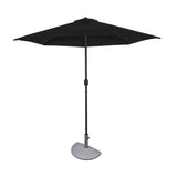 Lanai 9-ft Half Umbrella in Polyester