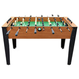 Hurricane 54-Inch Foosball Table with Light Cherry Finish, Analog Scoring and Accessories