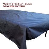 Table Tennis Table Cover - Black