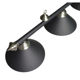 3-Shade Billiard Light - Black