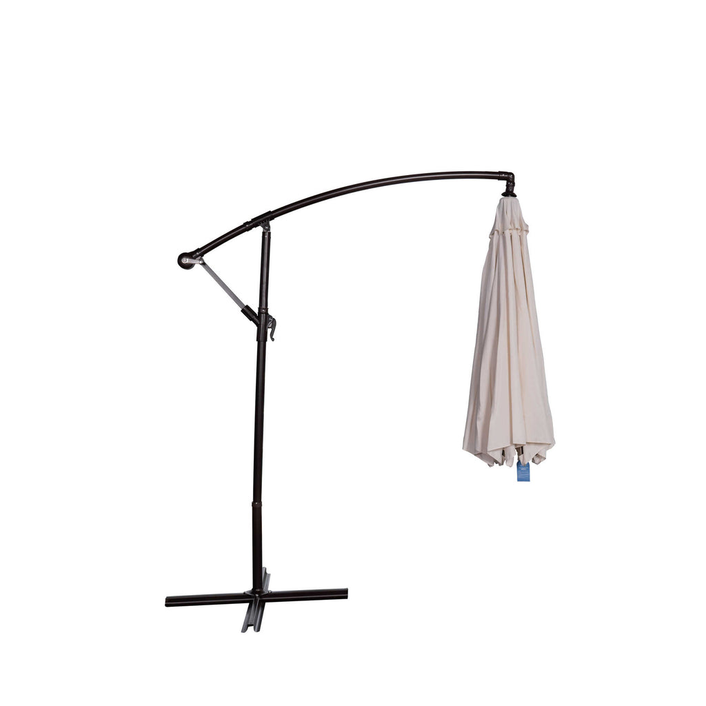 Captiva 10-ft Octagonal Cantilever Umbrella with Base Captiva 10-ft Octagonal Cantilever Umbrella with Base