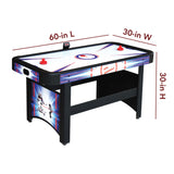 Patriot 60-in Air Hockey Table with LED Scoring