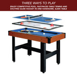 Triad 48-in Pool Table 3-in-1 Multi-Game