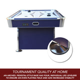 Phantom II 90-in Air Hockey Table with LED Scoring and Lights