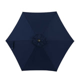 Bistro 7.5-ft Hexagon Market Umbrella - Polyester