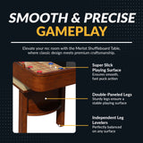 Merlot Shuffleboard Table