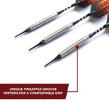 Spartan Soft Tip Darts with Tungsten Barrels- 3 Piece Set