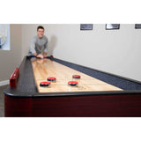 Challenger Shuffleboard Table - Dk Cherry Finish