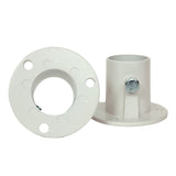 Aluminum Deck Flanges for Above Ground Pool Ladder - Pair