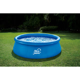 Speed Set 9-ft Round 30-in Deep Family Pool with Cover