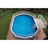 Deluxe 24-in In-Pool Step for Above Ground Pools - Taupe