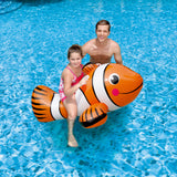 Clown Fish 67-in Inflatable Ride-On Pool Toy
