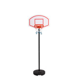 Streetball 79-in High Adjustable Portable Basketball System - White