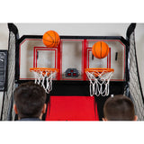 Shot Pro Deluxe 81-in Dual Basketball Arcade Game with LED Scoring