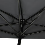 Lanai 9-ft Half Umbrella in Polyester