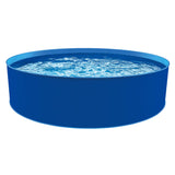 Blue Wave® Cobalt Steel Wall Pool Package - 15-ft Round 48-in Deep