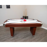 Midtown 72-in Air Hockey Table with LED Scoring - Cherry Finish