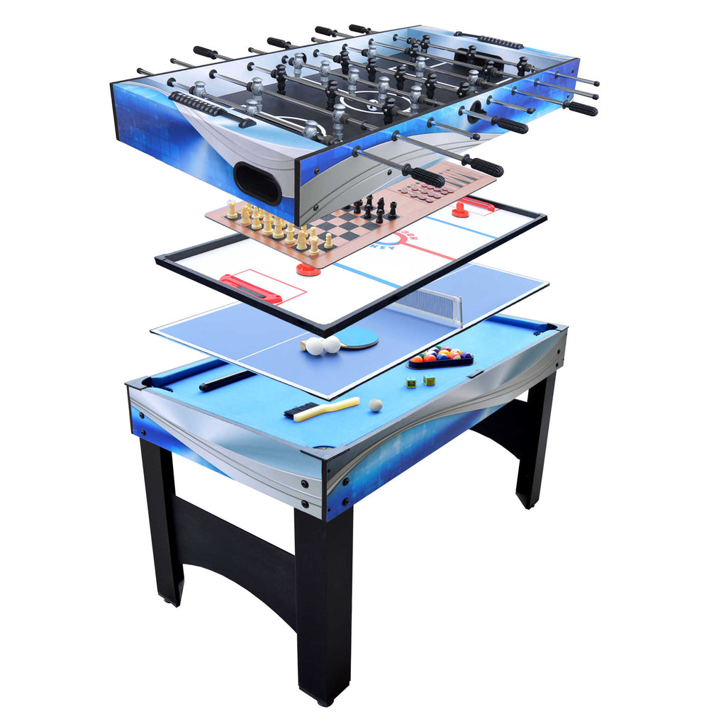 Matrix 54-in Foosball 7-in-1 Multi-Game Table
