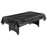 8-ft Billiard Table Cover - Unfitted - Black