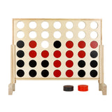 Quattro 31-in Four-in-a-Row Solid Pinewood Game Set