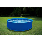 Blue Wave® Cobalt Steel Wall Pool Package - 15-ft Round 48-in Deep