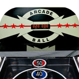 Boardwalk 8-ft Roll Hop and Score Arcade Game Table with LED Scoring