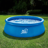 Speed Set 9-ft Round 30-in Deep Family Pool with Cover