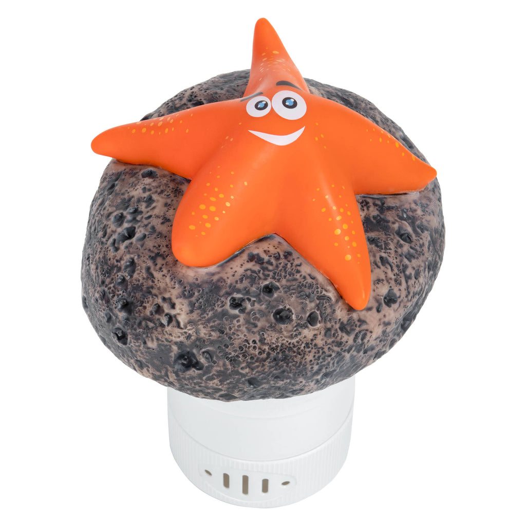 Starfish Floating Chlorine Dispenser- Orange